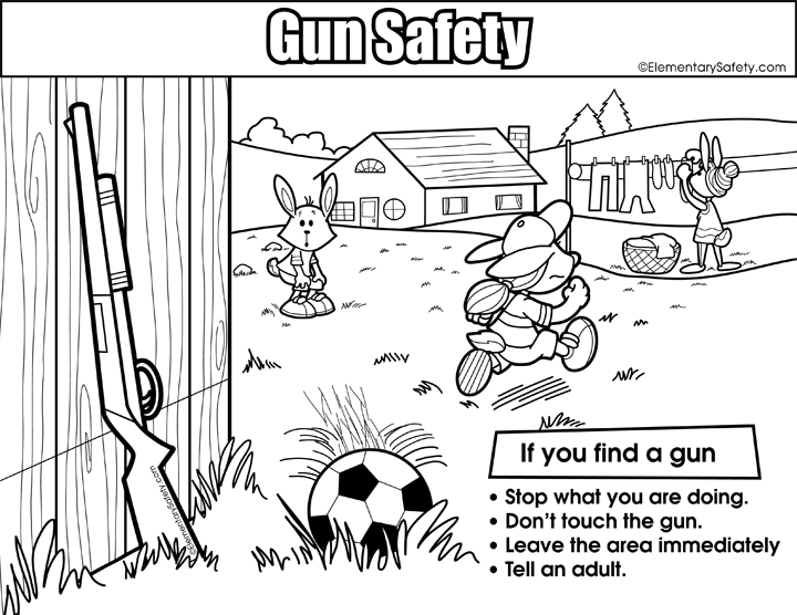 safety coloring pages for children - photo #17