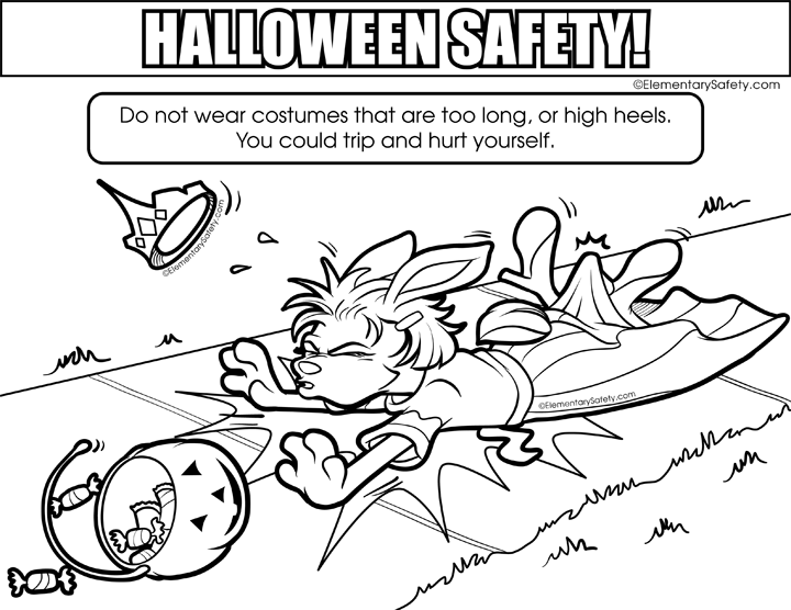 safety coloring book pages - photo #41