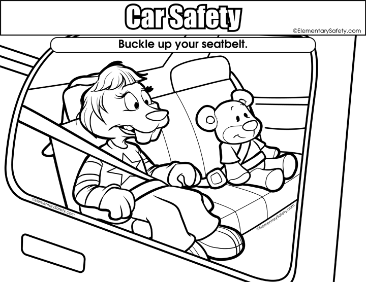 Coloring Pages - Fire Safe Kids!