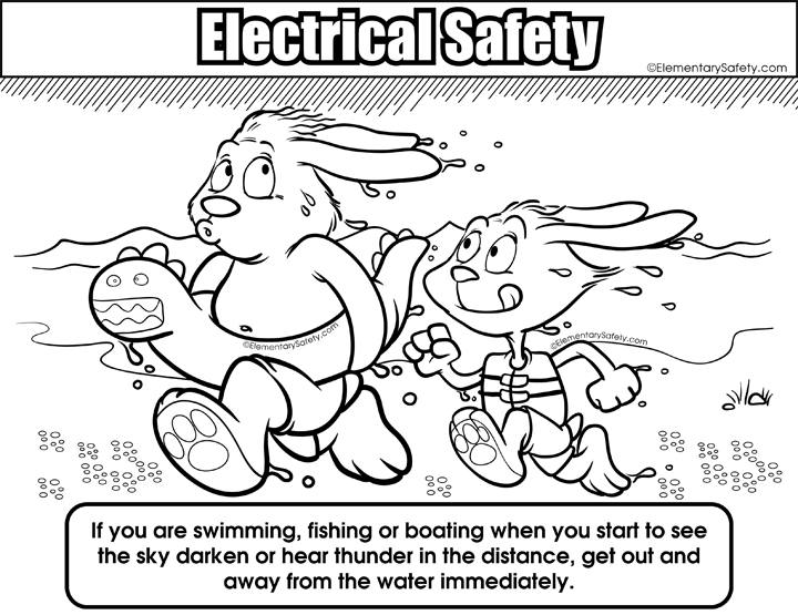 Electric Coloring Pages